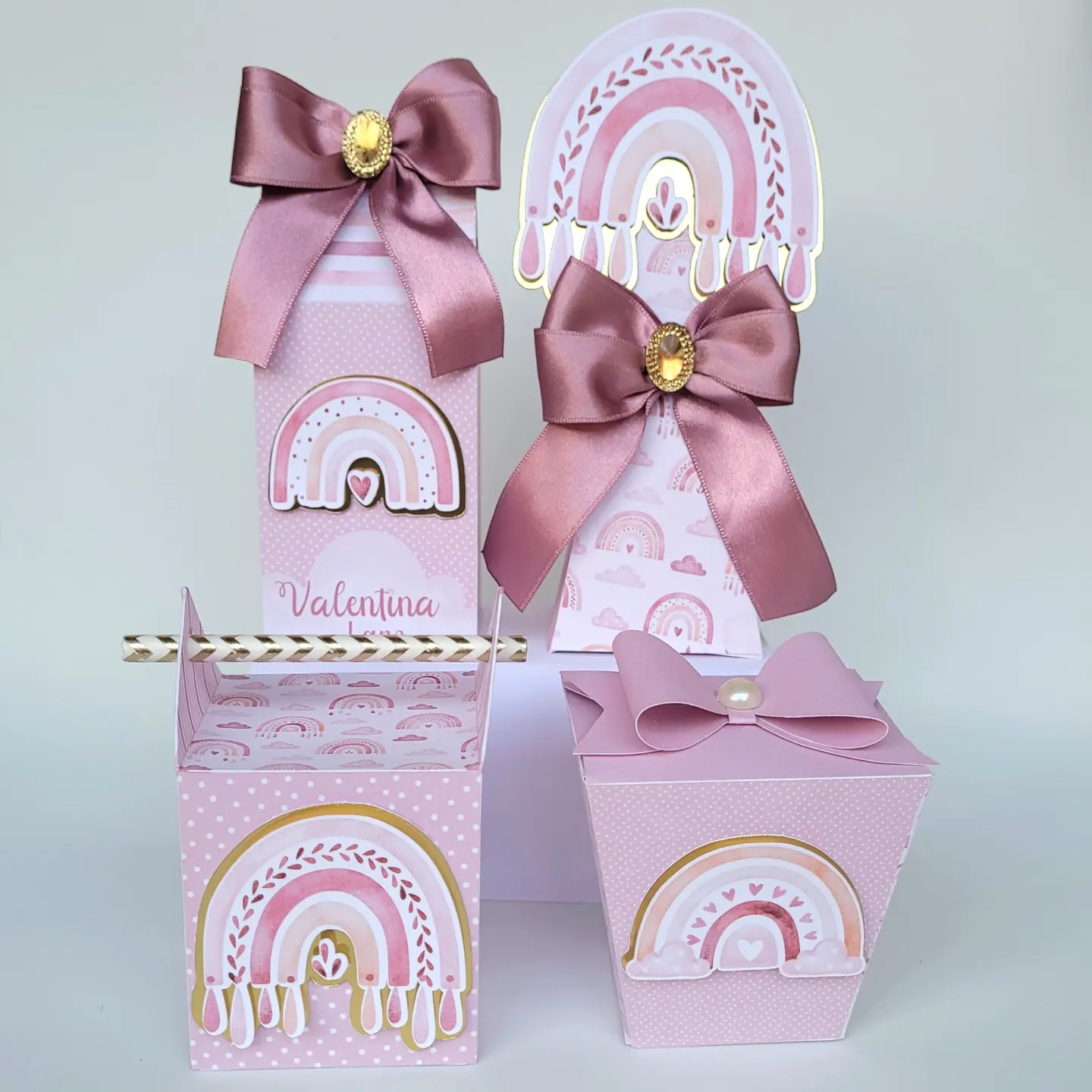 Kit Arco-Íris Boho Clássico (20 peças)