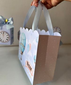 Sacolinha Personalizada o tempo voa 2 (20 unidades) - Imagem 3