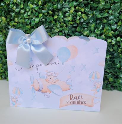 Sacolinha Personalizada o tempo voa (30 unidades) - Imagem 5