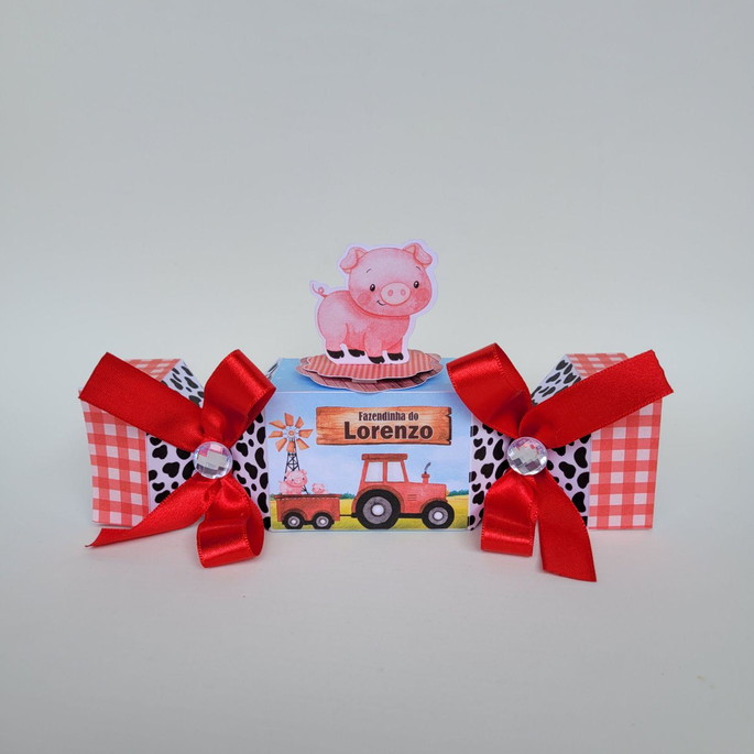 Kit Clássico Fazendinha Vermelha (50 peças) - Imagem 5