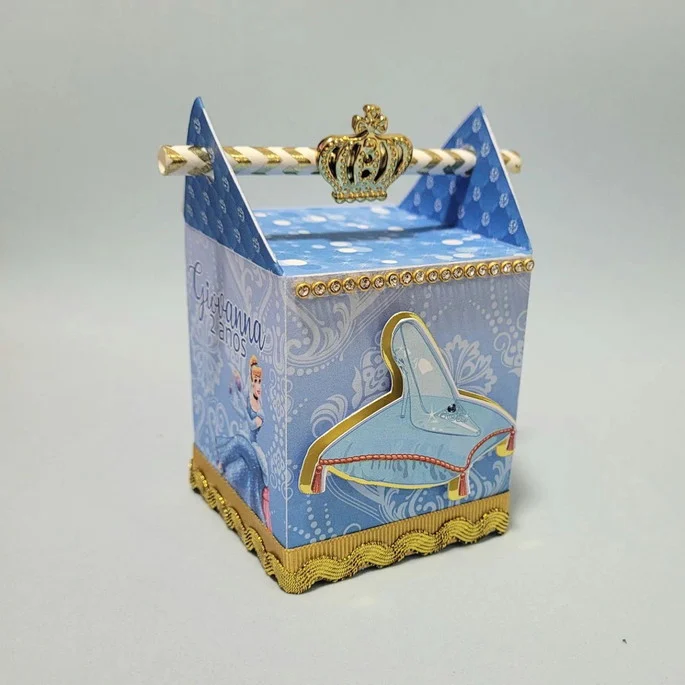 Kit Luxo Cinderela Azul (50 peças) - Imagem 2