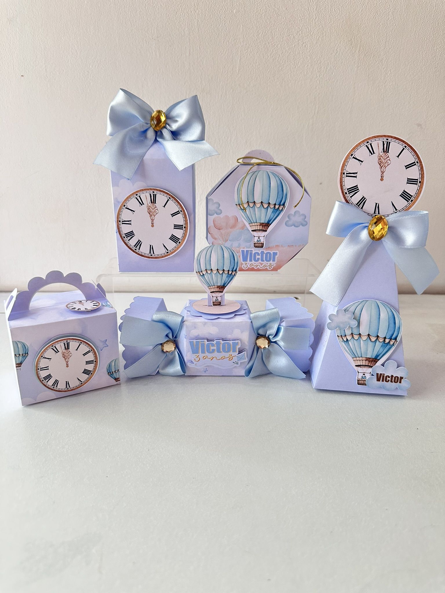 Kit O tempo voa clássico (30 peças)