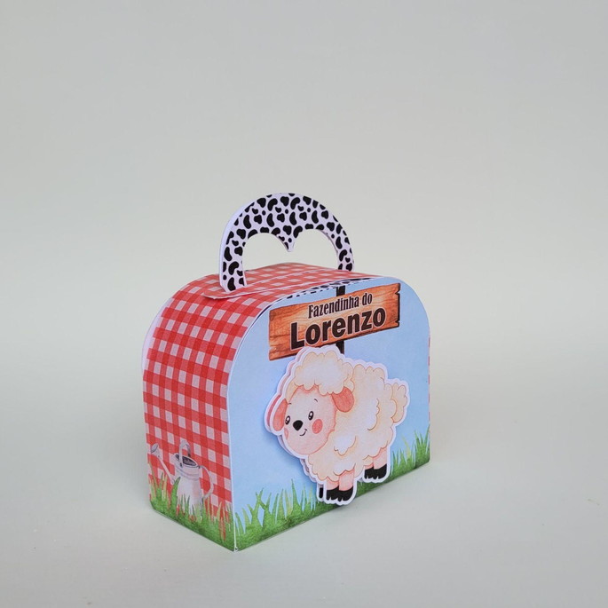 Kit Clássico Fazendinha Vermelha (50 peças) - Imagem 4